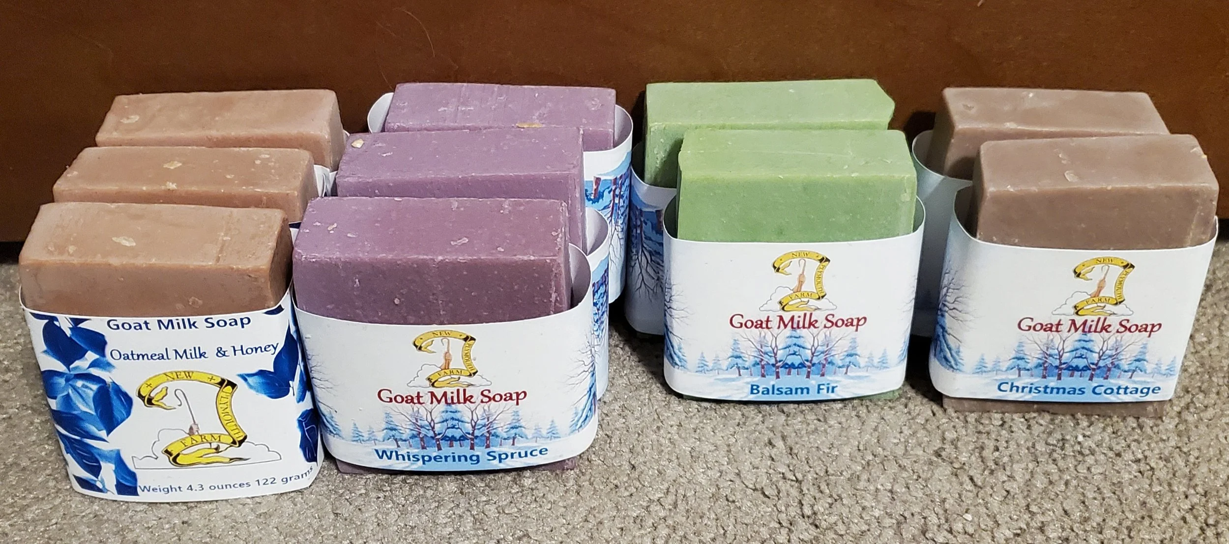 All natural goat milk soap that is phthalate free. — New Plymouth Farm